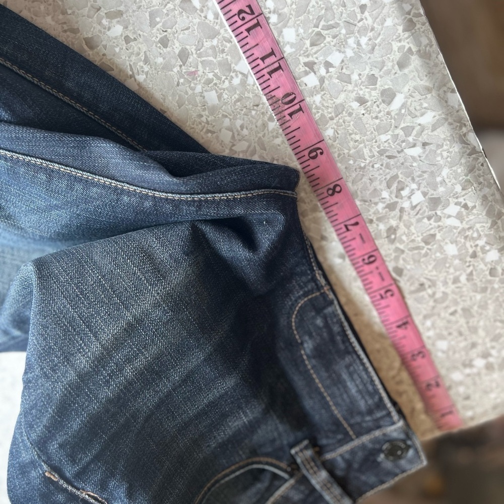 White house black market, the skimmer size 0 dark wash denim - Picture 12 of 12